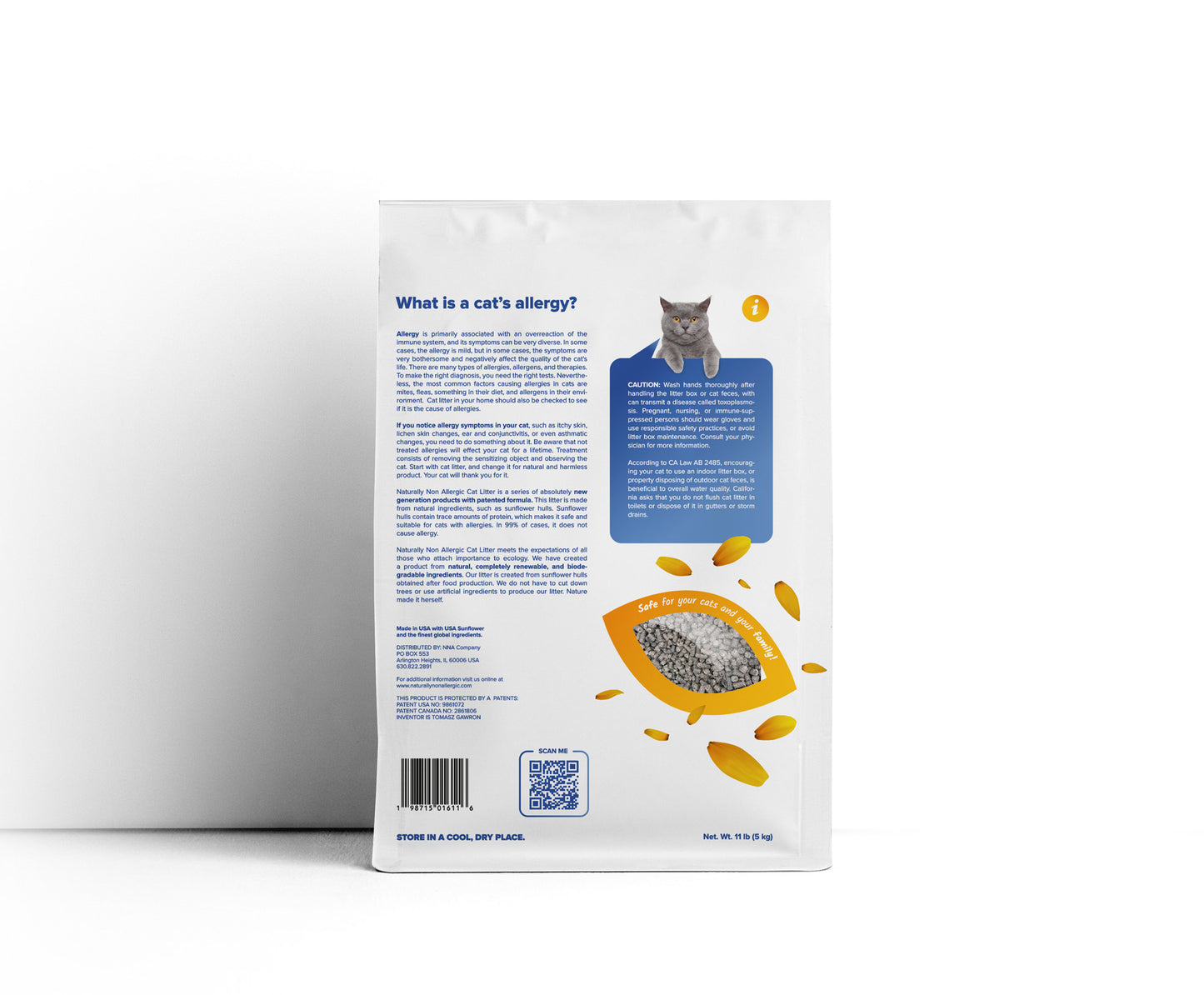CAT LITTER Quick Clumping 11 lb