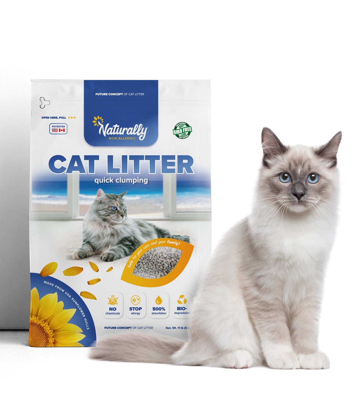 CAT LITTER Quick Clumping 11 lb