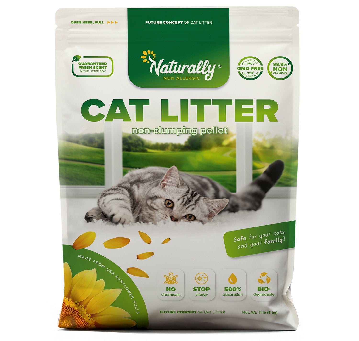 Non-Clumping Cat Litter