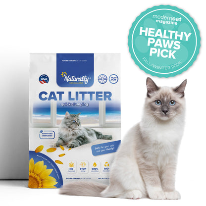 CAT LITTER Quick Clumping 11 lb Pack of 2