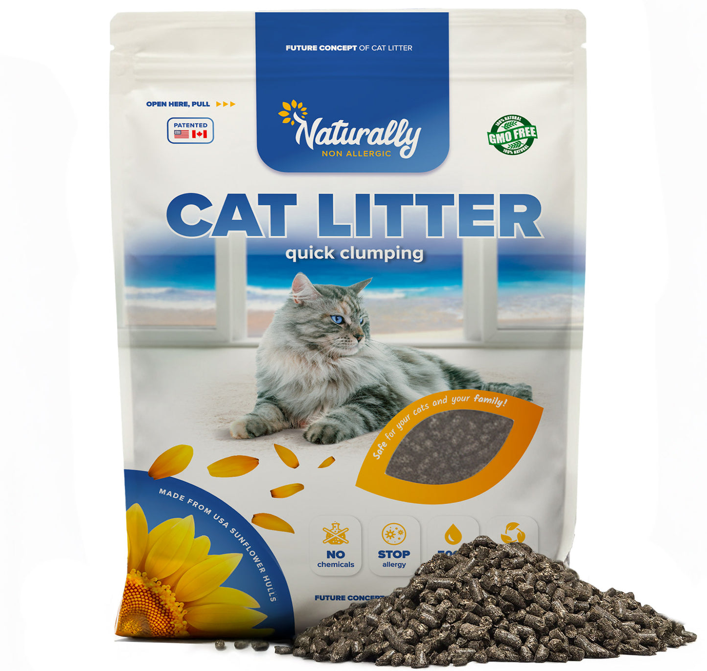CAT LITTER Quick Clumping 11 lb