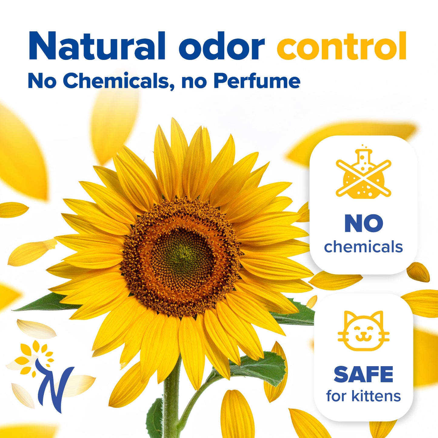 CAT LITTER Quick Clumping 11 lb Pack of 2